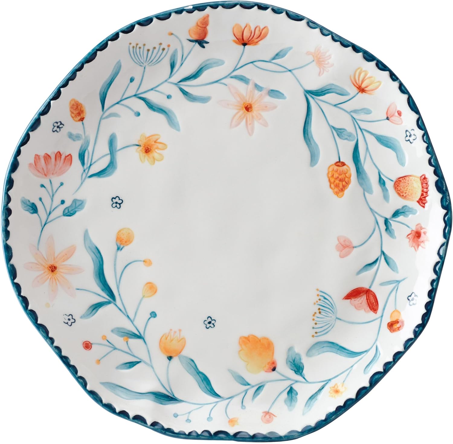 Fitz and Floyd Gracie Floral 12-Piece Dinnerware Set