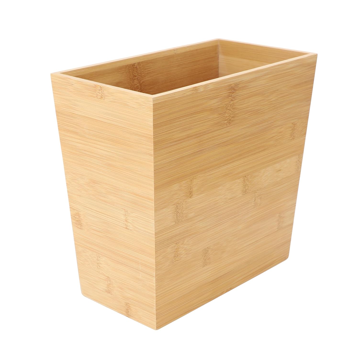 Elama 105 x 575 Inch Bamboo Waste Basket