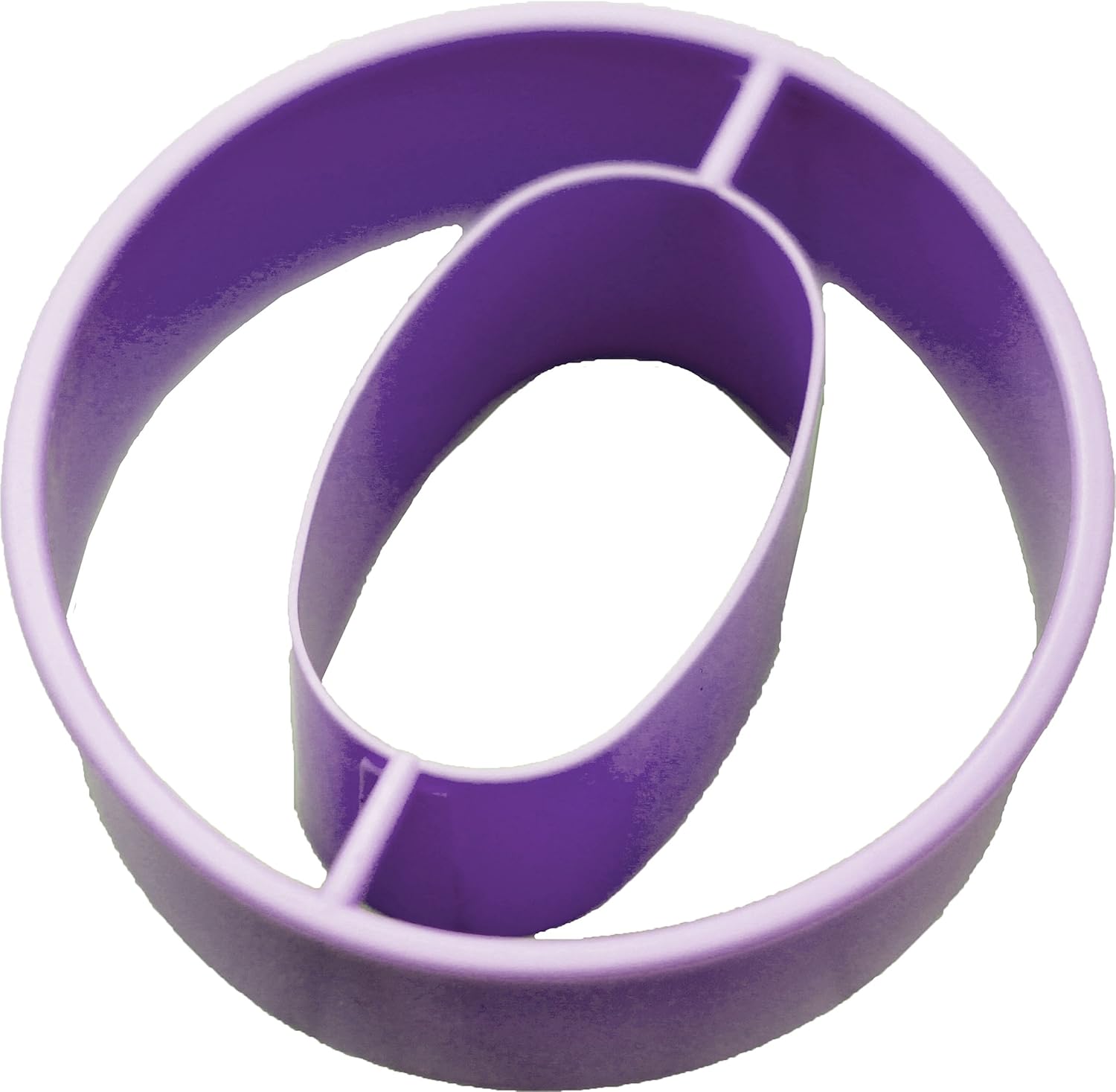 Live Greek Omicron Cookie Cutter 3 Inches