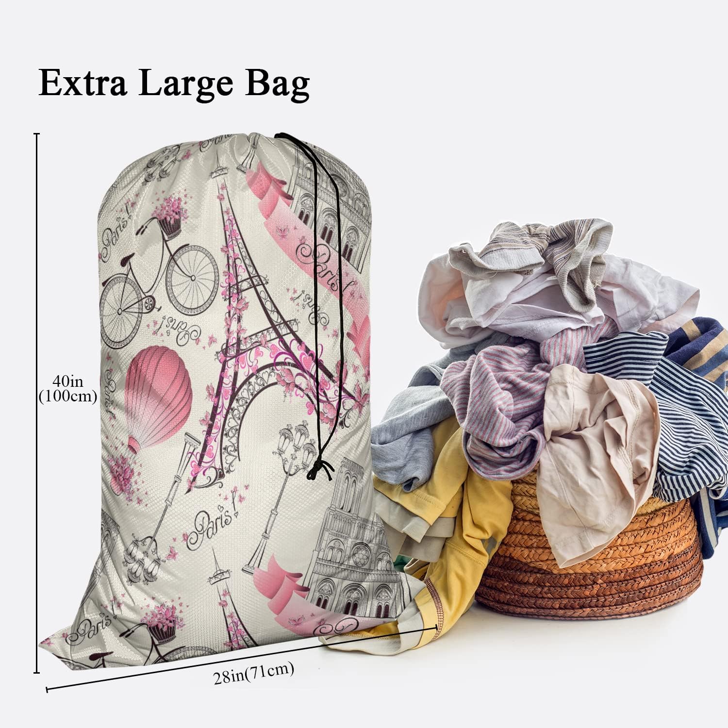 Swono 1 Pack Heavy Duty Laundry Bag