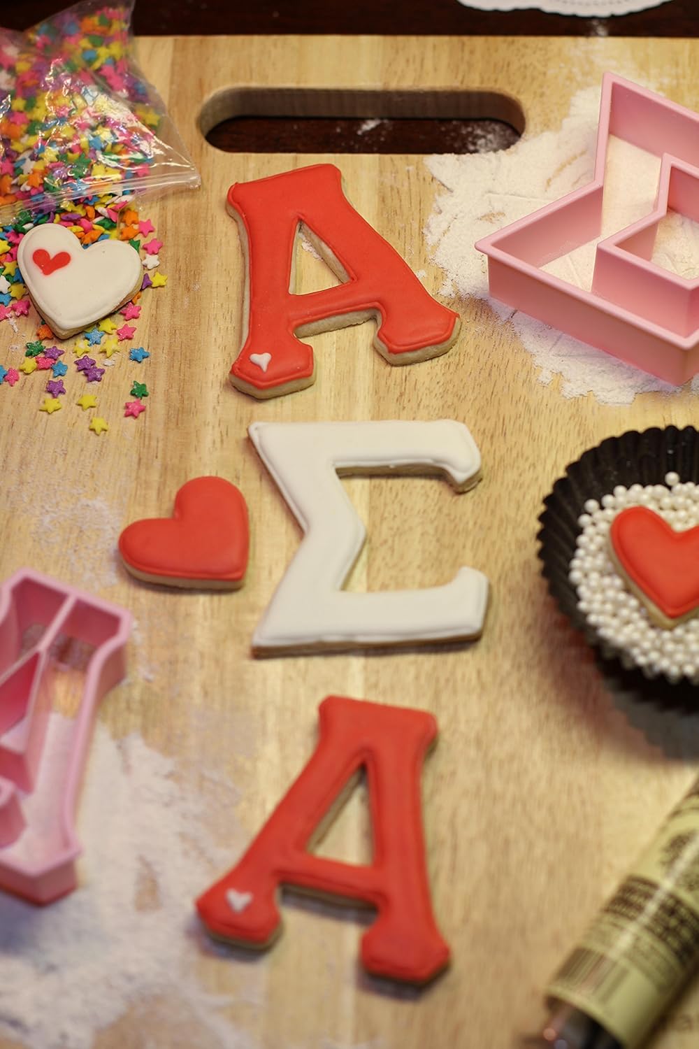 Greek Alphabet Letter Shaped Cookie Cutter - Upsilon 3 Inches