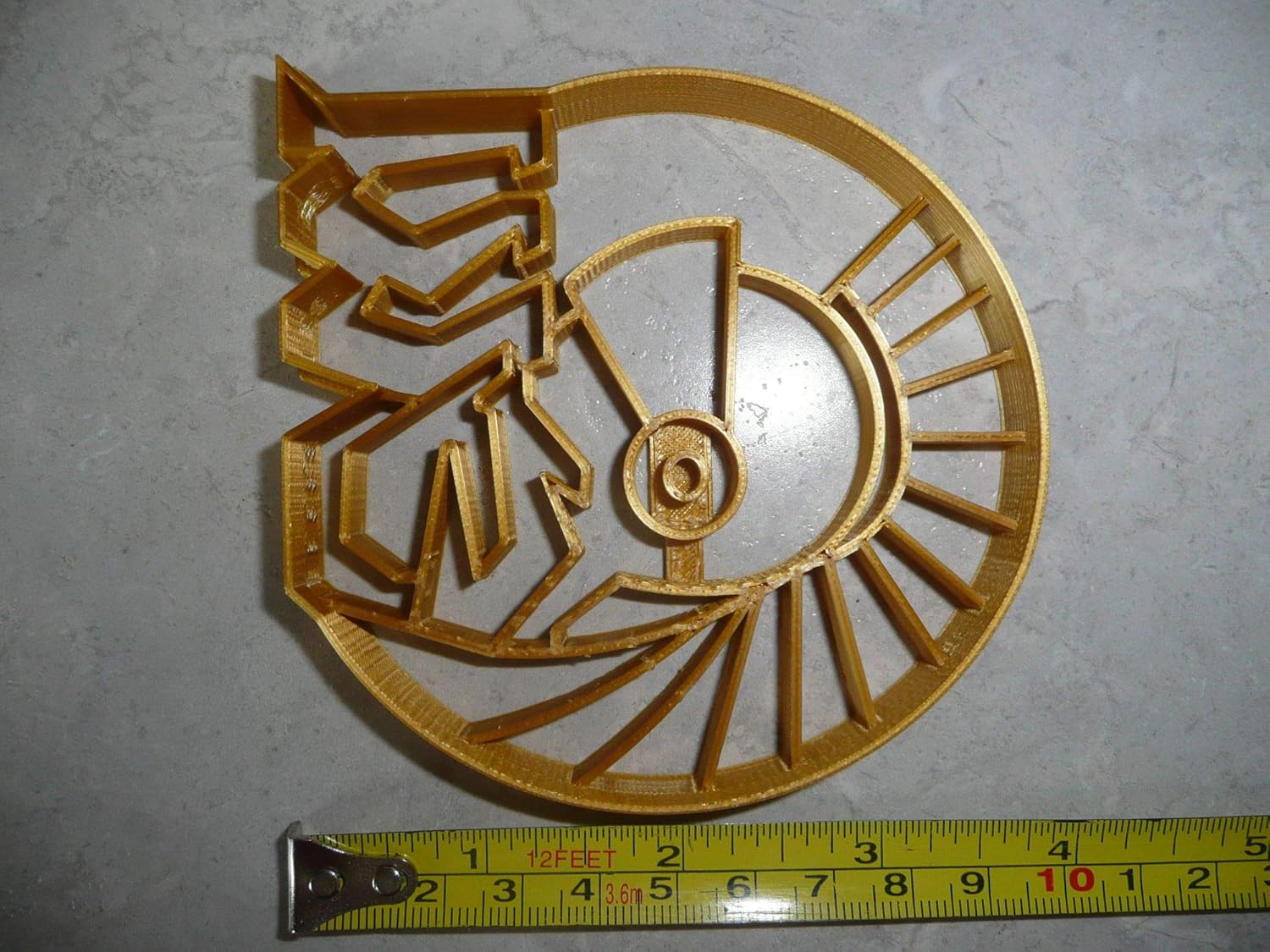 KNIGHT HELMET BAKING TOOL COOKIE CUTTER MADE IN USA