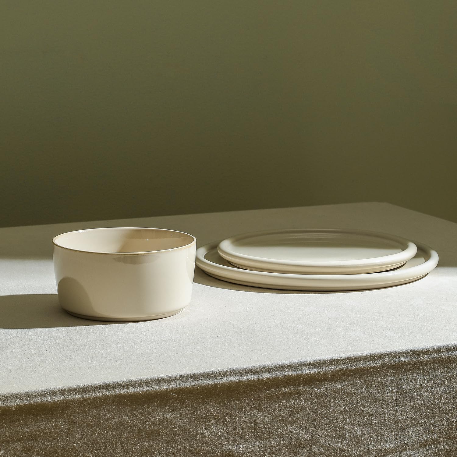 Stone Lain Eden 12-Piece Stoneware Dinnerware Set 1