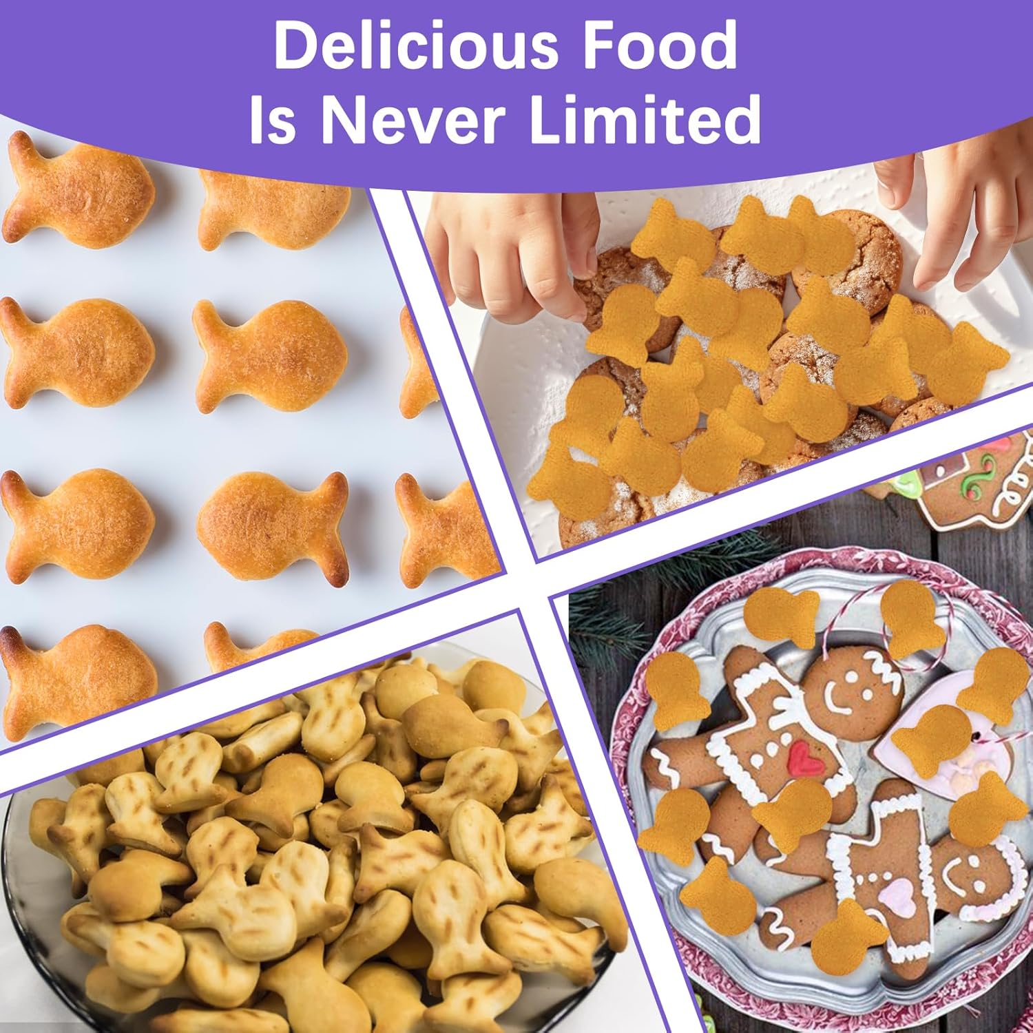 Qianyu Mini Goldfish Cookie Cutter Baking Tool