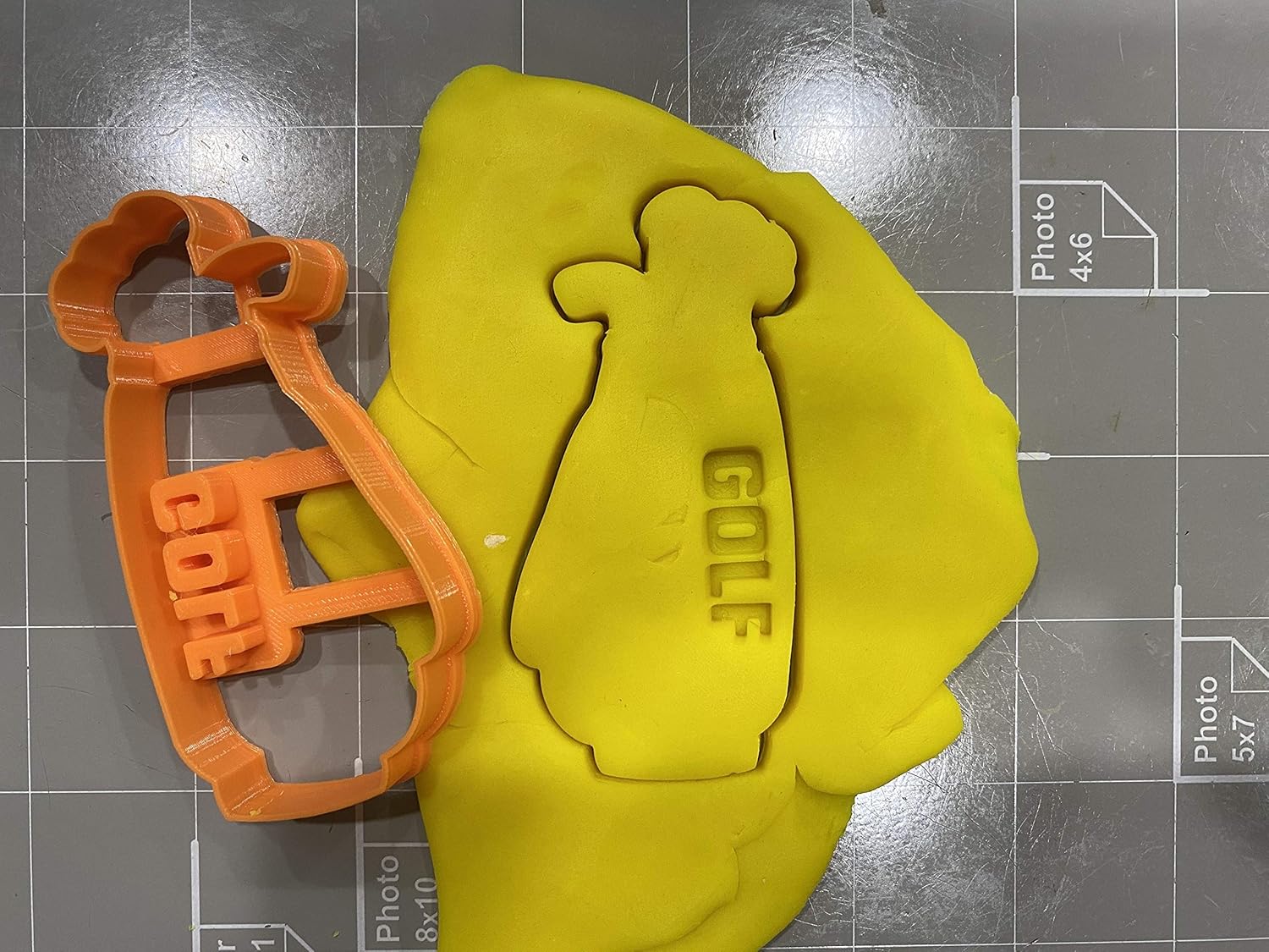 Golf Bag Cookie Cutter - Durable Food Safe