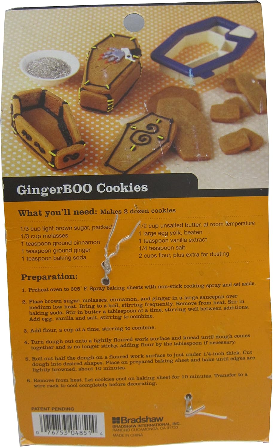 Good Cook 1 X Vampire Coffin 3D Cookie Cutter