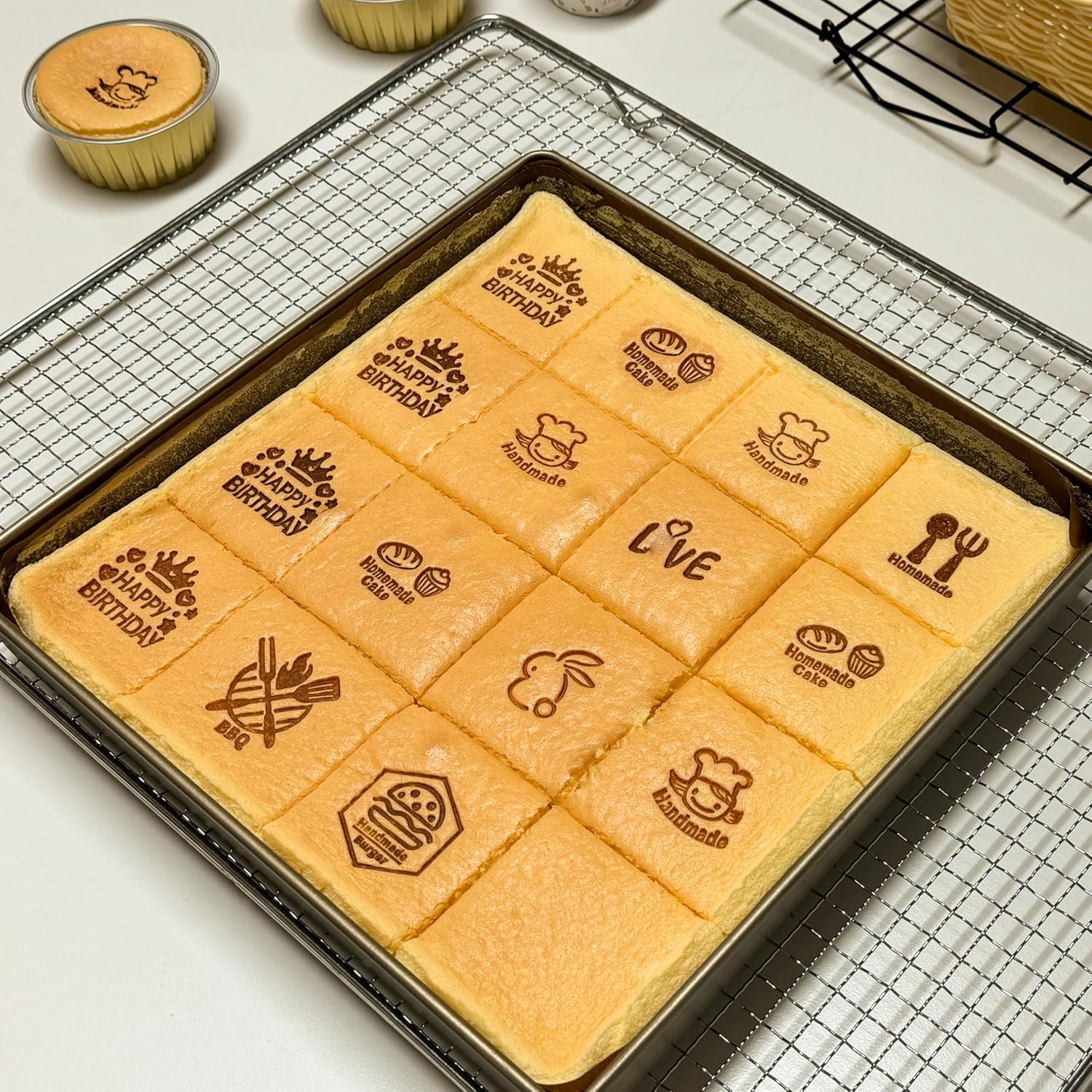 Custom Branding Iron for Cake and Food