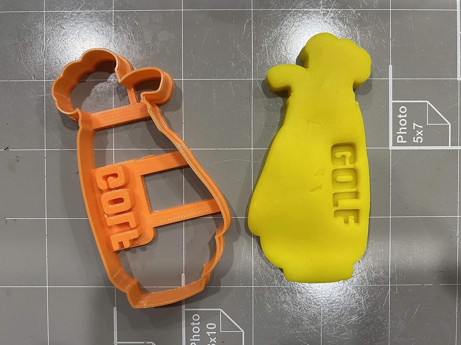 Golf Bag Cookie Cutter - Durable Food Safe