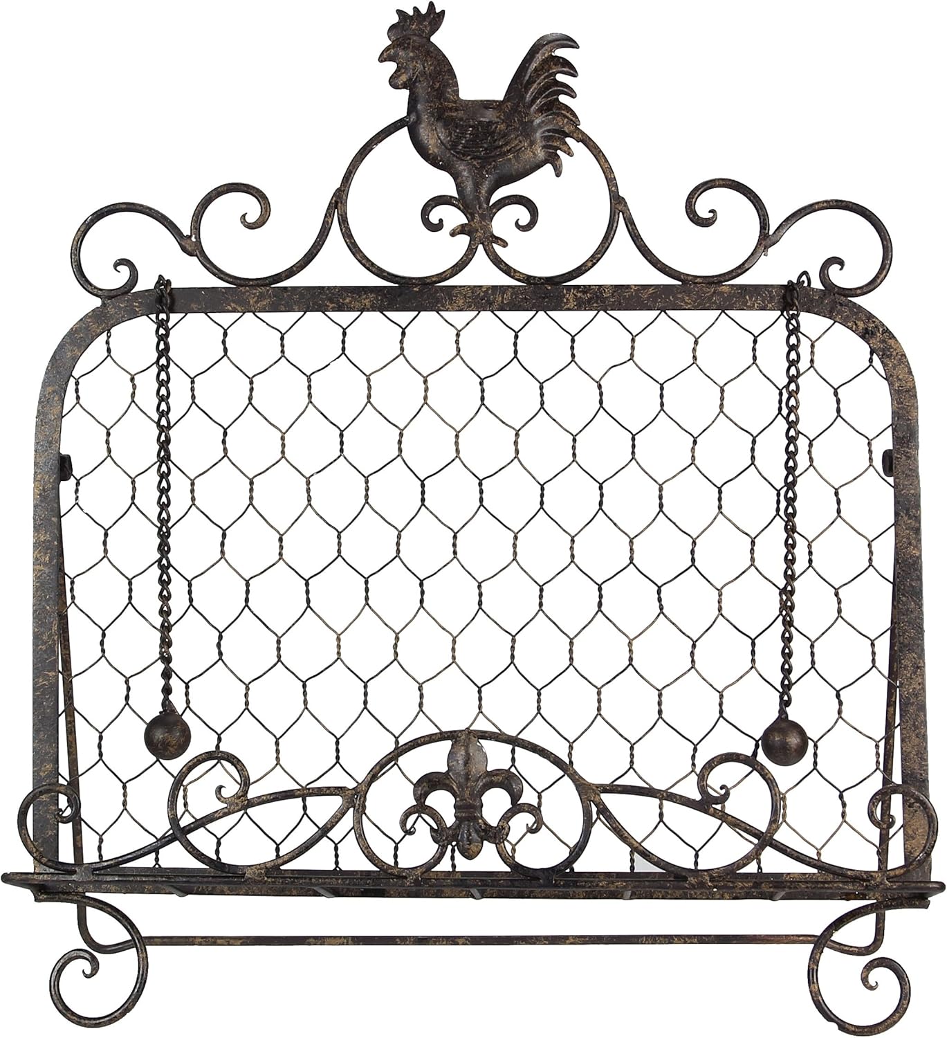 Youngs 13 x 775 x 1425 Metal Rooster Recipe Holder